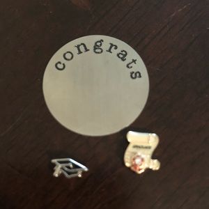 Origami Owl Face Plate & Charms